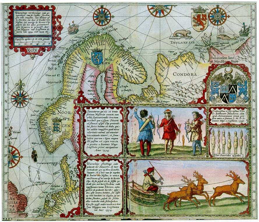 van Linschoten's map