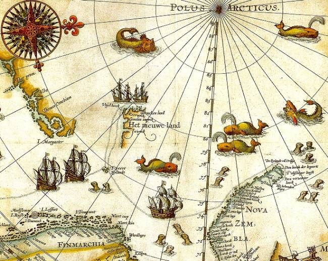 Polar map 1599